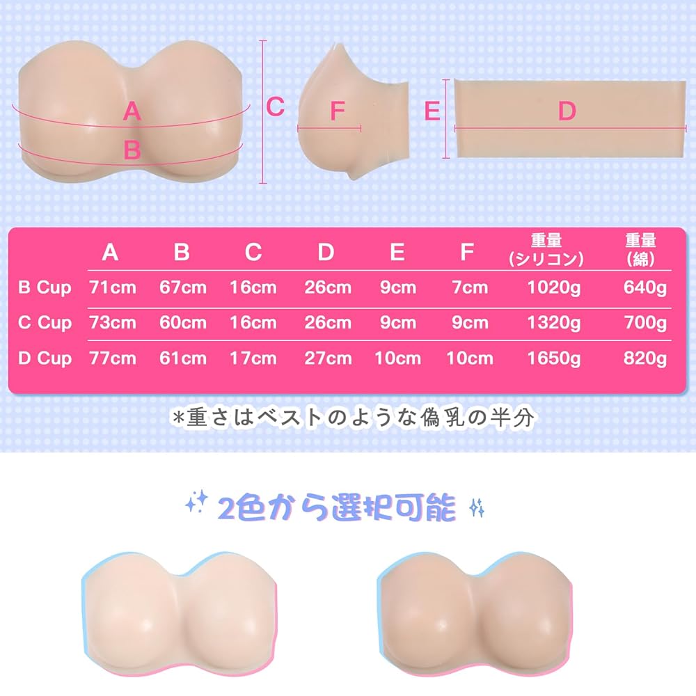 シリコンブレストフォームクロスドレッサー用エアバッグフィリングシリコンバスト Amazon.co.jp: 現実的なシリコンブレストプレートクロス
